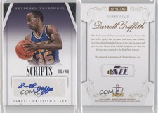 2013-14 Panini National Treasures Scripts /49 Darrell Griffith #SC-DG Auto