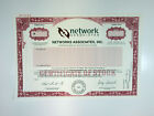 DE. Networks Associates, Inc., 2001 Odd Shrs Specimen Stock Certificate, XF
