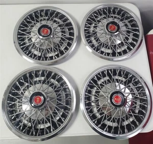 1977-1978 Ford Mustang Pinto 13" Wire Wheel Cover *Set of 4* - Picture 1 of 6