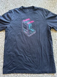 Apple Park Exclusive Mac Computer T Shirt Blueprint Specs Macintosh Neon Medium - Picture 1 of 3