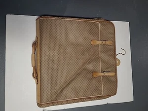 RARE Gucci Authentic Vintage GG Monogram Full Garment Bag Travel Luggage  - Picture 1 of 21