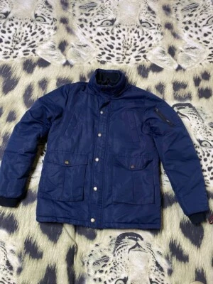 Diesel Jacket Kids Sz 14 Pockets Parka Fur Hooded Bomber Insulated Puffer - Image 1 of 4