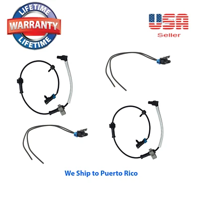 Sensor de velocidad de rueda ABS delantero izquierdo y derecho con conector ajuste: Silverado Sierra Foto 1 de 4