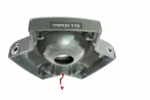 Libec Vinten Sachtler Cartoni O'Connor MILLER bowl 75mm fl head tripod T72 33kg - Picture 1 of 3