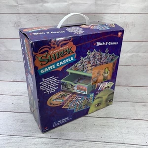 Shrek Game Castle 8 Board Games Checkers Dominoes Cards OpenBox - Picture 1 of 11
