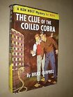 THE CLUE OF THE COILED COBRA. BRUCE CAMPBELL. 1958.  HB IN DJ.