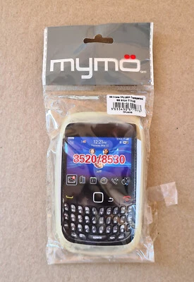 BlackBerry 8520 8530 Transparent Silicon Case Cover S-Line Curve - Image 1 of 2