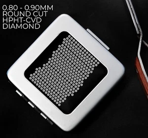 150 PCS 0.80-0.90MM Round VS1/D Lab Created Lab Grown Round Sparkling Diamonds - Picture 1 of 2