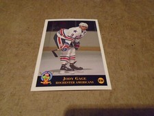  1993-1994 Classic Pro Hockey 82 JODY GAGE ROCHESTER AMERICANS  AHL 