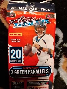 2022 PANINI ABSOLUTE NFL FOOTBALL VALUE FAT PACK - 20 Cards - Picture 1 of 3