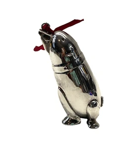 Vintage 4" Polar Bear Cocktail Shaker Ornament ~ Restoration Hardware - Picture 1 of 8