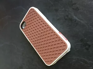 Iphone 4 4s Vans waffle case White/Brown - Picture 1 of 1