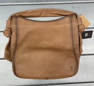 Bolso Hobo Frye Nora Anudado Cuero Beige Nuevo con Etiquetas - Imagen 1 de 9