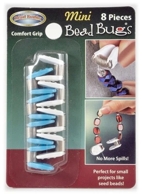 Bead Buddy 8 Piezas Bead Bug Mini - Abrazaderas de Resorte para Abalorios y Joyería Maki... Foto 1 de 4