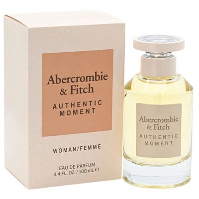 Auténtico Moment de Abercrombie & Fitch para mujer EDP 3,3/3,4 oz nuevo en caja Foto 1 de 4