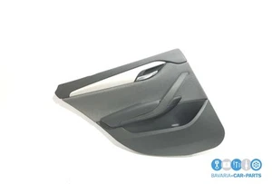 Original BMW E84 Door Panel Fabric Rear Left 7327241 Silver Effect - Picture 1 of 6