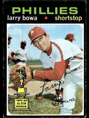 Topps Larry Bowa Philadelphia Phillies 1971 #233 Foto 1 de 2