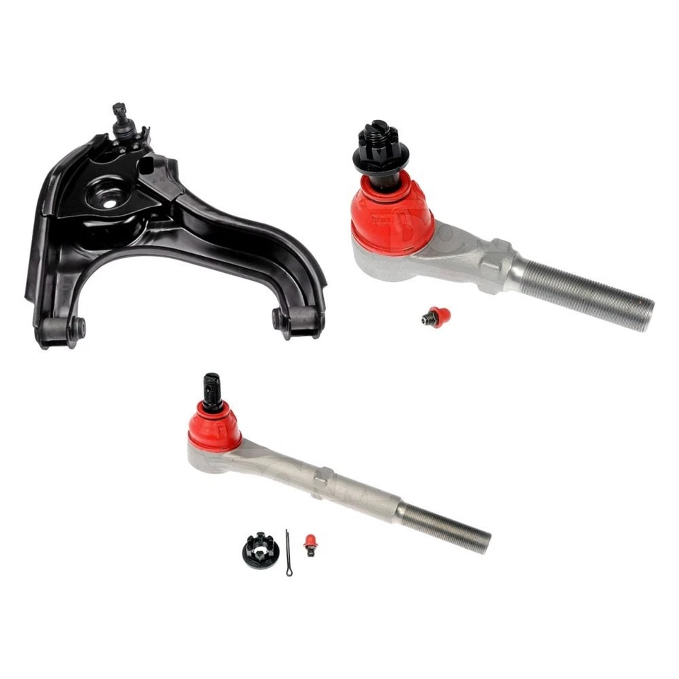 For Dodge Ram 2500 01-02 Control Arm with Ball Joint and Tie Rod End Kit Foto 1 de 1