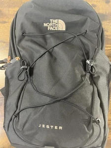Zaino The North Face donna Jester Luxe laptop 27L nero/corallo bruciato metallizzato - Foto 1 di 9