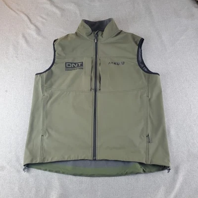 Kuiu Guide Hunting Vest  Mens XXL Primeflex DWR Fleece Olive Green Logo Hunting  - Image 1 of 4