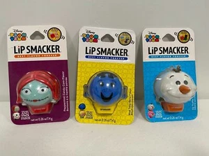 NUOVO lotto di 3 Lip Smacker Disney Tsum Tsum Dory Olaf Nightmare before Christmas - Foto 1 di 5