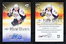 2016 Leaf Genesis New Dawn Purple /4 Gabe Vilardi Gabriel Vilardi #ND-GV1 Auto