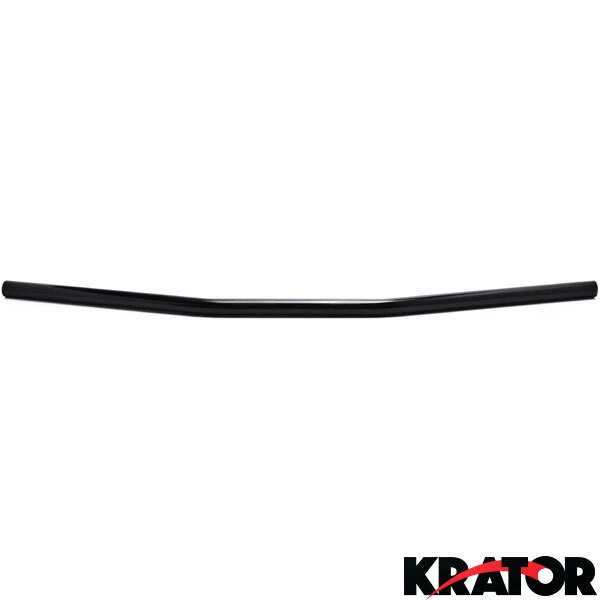 Manillar de barras de arrastre cero negras de 7/8" para motocicleta Honda Suzuki Yamaha Ducati Foto 1 de 4