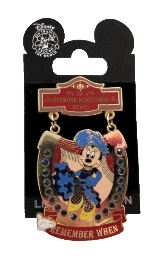 WDW MINNIE AT DIAMOND HORSESHOE REVUE 2006 GUANTERA BLANCA - LE OF 750 - #50198 Foto 1 de 4