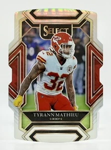 2021 Select Silver Die Cut #218 Tyrann Mathieu Kansas City Chiefs - Foto 1 di 2