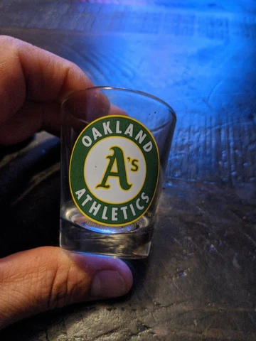 Oakland Athletics MLB "Hi-Def" Shot Glass Cover