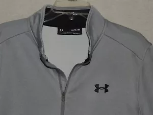 L/N Under Armour POGA Golf 1/4 Zip Pullover Mens Sz XL Grey ColdGear - Picture 1 of 3