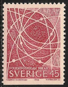 Suecia #792 (A184) en estado bastante bueno MNH - 1968 45º órbitas electrónicas - Imagen 1 de 1