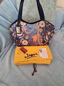NWT Icon Alberto Vargas Painted Leather Los Angeles Original Purse w/ Dust Bag - Picture 1 of 19