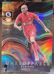 Fabinho 2022-23 Select EPL Unstoppable Silver Prizm #8 Liverpool FC - Foto 1 di 2