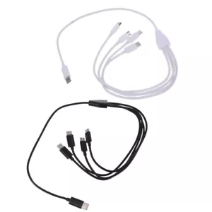 4-in-1 USB C To Micro USB Type C Cable For Mobile Phone Multi Charging Wire - Picture 1 of 10