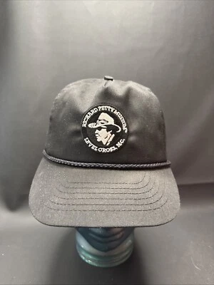 Gorra ajustable negra Richard Petty Museum Level Cross NC vintage Nascar Foto 1 de 4