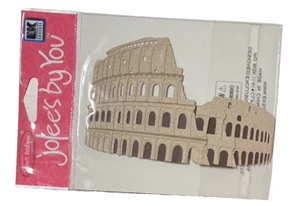 Adesivo Colosseo~viaggio~dimensione album abbellimento~Jolee's By You~VINTAGE~nuovo - Foto 1 di 2