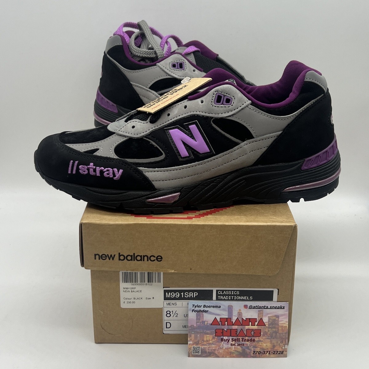 Preços baixos em New Balance Stray Rats x 991 Made in Preços baixos em New Balance Stray Rats x 991 Made in