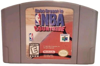 Kobe Bryant in NBA Courtside for Nintendo 64 N64 - Authentic & Tested - Image 1 of 4