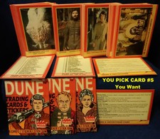 1984 FLEER DUNE the movie Base Trading Cards you pick 1