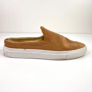 Jenni Kayne Slip On Suede Slider Sneakers Tan Size EU 37/US 7 - Picture 1 of 10