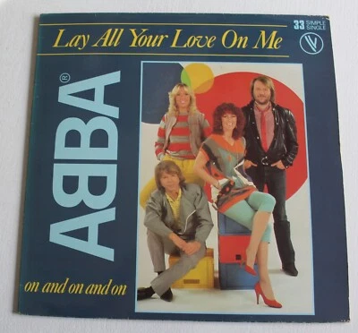 Abba, lay all your love on me / on and on and on, Maxi Vinyl - Photo 1/2