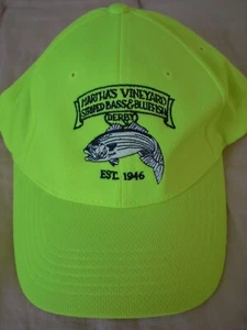 Martha’s Vineyard Vines Striped Bass & Bluefish Derby Perf. Hat (Ball Cap), NWOT - Picture 1 of 15