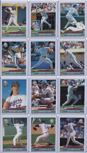 Texas Rangers 1992 Fleer Ultra Series 1 Baseball Team Set 12 Cards - Picture 1 of 5