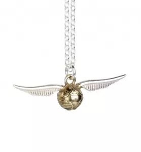 Golden Snitch Necklace from Harry Potter - Brand New - Silver by Carat Shop - Picture 1 of 3