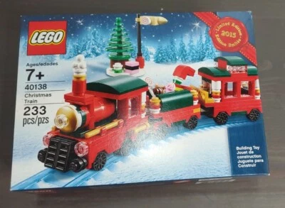 LEGO 40138 VIP ЭКСКЛЮЗИВНЫЙ ОГРАНИЧЕННЫЙ ВЫПУСК РОЖДЕСТВЕНСКИЙ ПОЕЗД В ЗАВОДСКОЙ УПАКОВКЕ В КОРОБКЕ! - Изображение 1 из 4