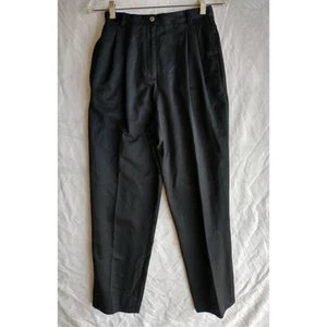 Liz Claiborne LizSport Pleated Pants Golf. Women's Size 4. Black - Picture 1 of 8