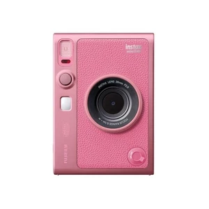 RARE NEW FUJIFILM INSTAX MINI EVO PINK CHEKI HYBRID INSTANT CAMERA - Picture 1 of 5