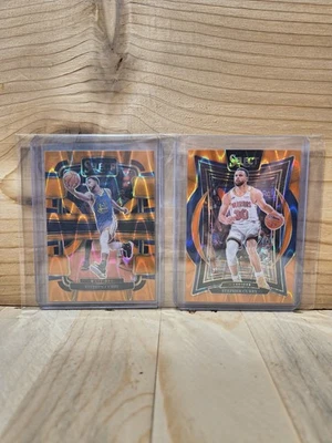 Steph Curry Pan. Lot Of 6 22-23 Cr. Ice Pr. x2 Or. Fl. x 2 Red Cr. Ice Draft Pks - Image 1 of 4