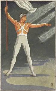 Cecil französischer (1879-1953) Bleistift signiert Holzschnitt - Anfang 20. Jahrhundert - Bild 1 von 7